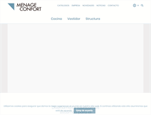 Tablet Screenshot of menage-confort.com